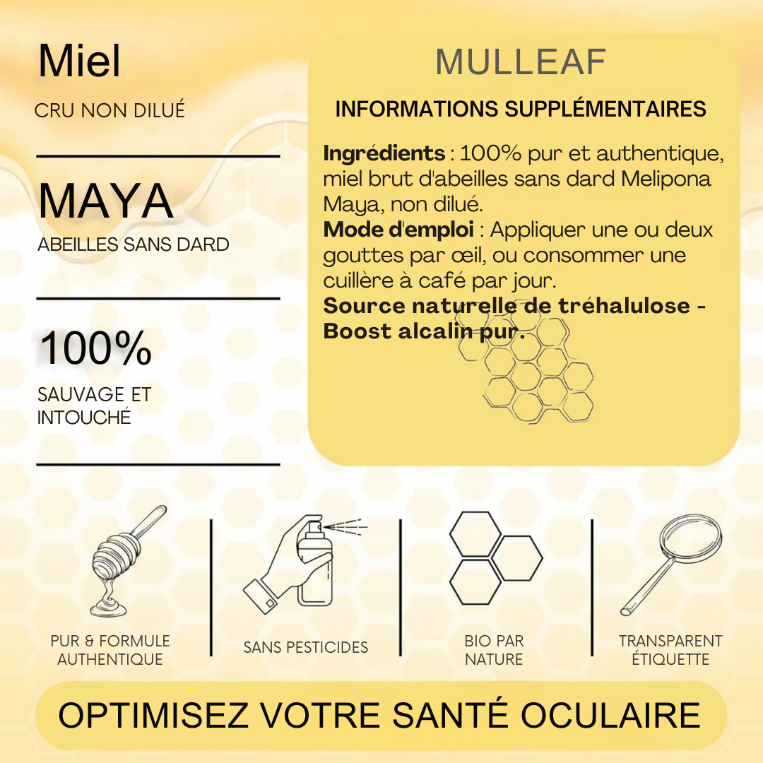 Gouttes Miel Jimerito – Fatigue Oculaire et Nettoyage