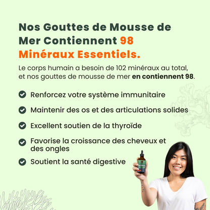 Gouttes de Mousse de Mer - Élixir Marin